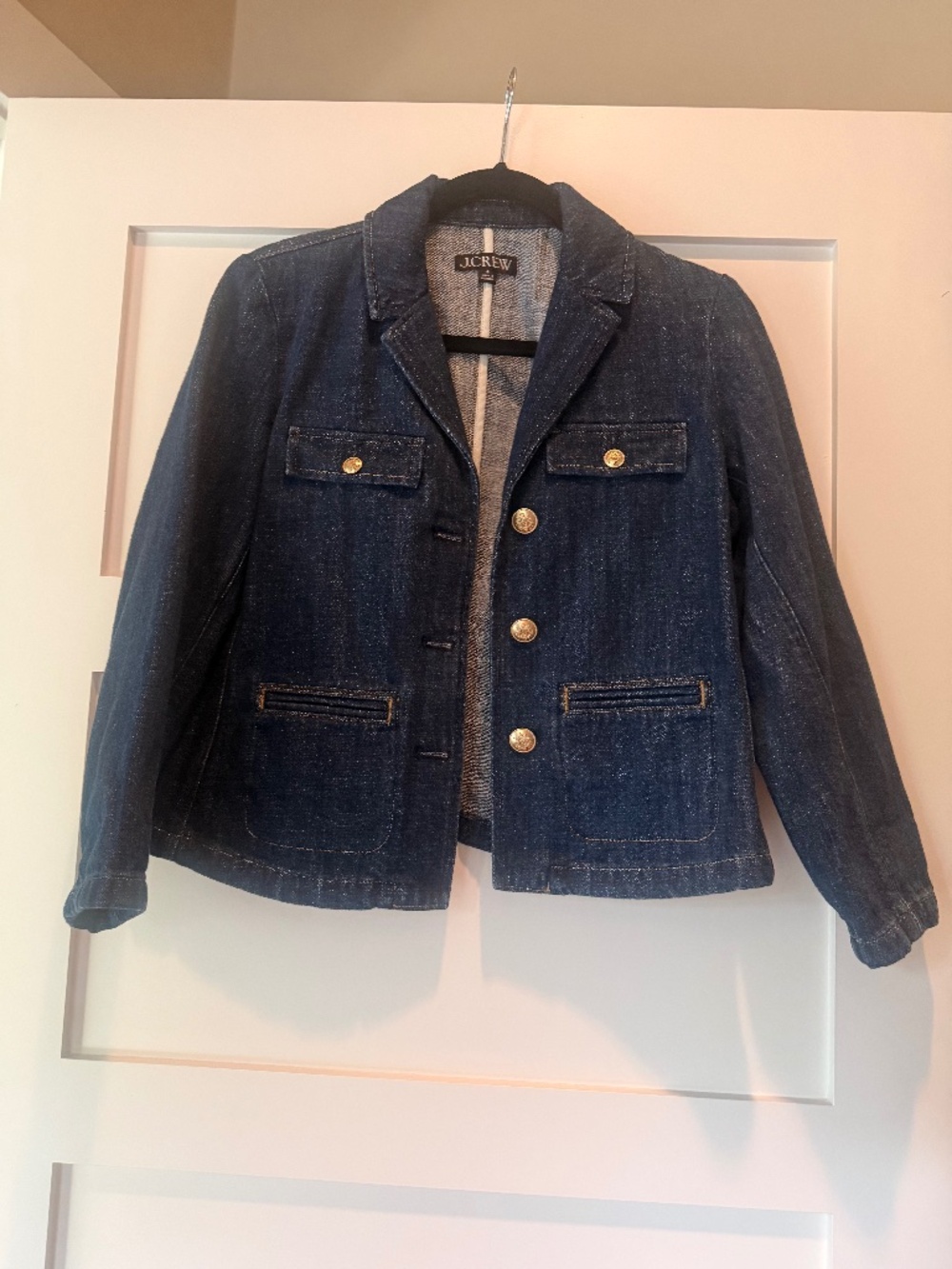 J.Crew Cropped Denim Jacket